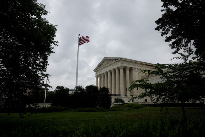 The U.S. Supreme Court is shown on June 22, 2021 in Washington, DC. 