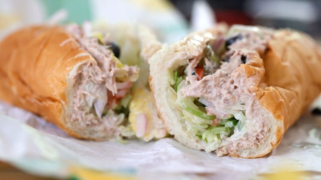 Lawsuit claims Subway's tuna contains chicken, pork, cattle