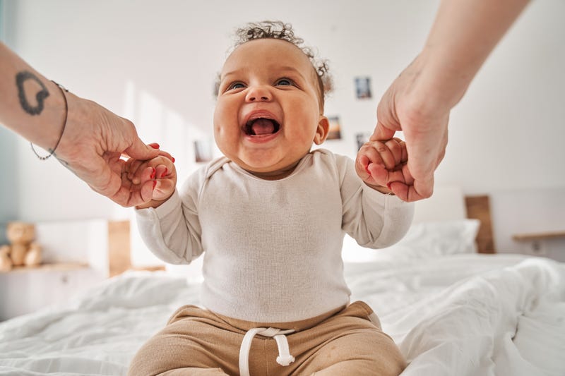 smiling baby