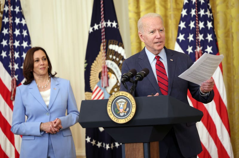 President Joe Biden and Vice President Kamala Harris will meet with Gov. Gavin Newsom and six other governors on Friday to talk about efforts to prevent wildfires.