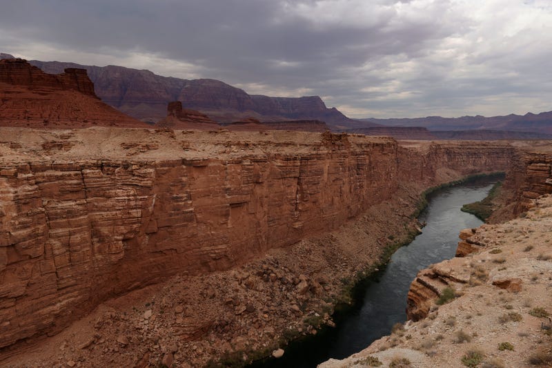 View of the Colorado River running through the Grand Canyon