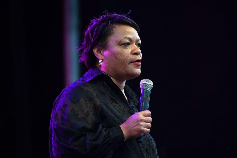 New Orleans Mayor LaToya Cantrell speaks onstage at the Evening Concert Series during the 2021 ESSENCE Festival Of Culture presented by Coca-Cola at University of New Orleans in New Orleans, Louisiana.
