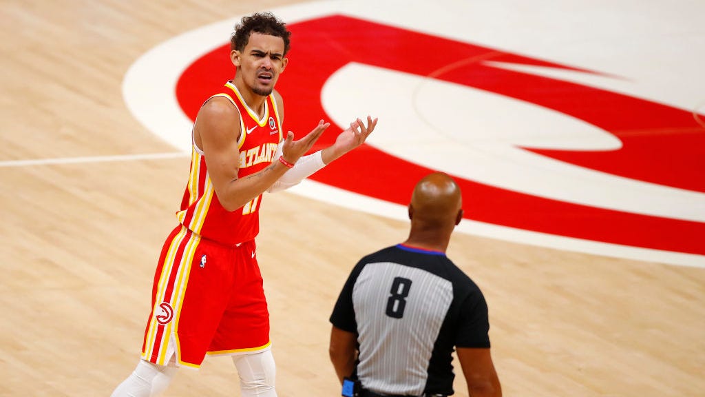 Trae Young frustrated with new NBA rules: 'There's a lot of missed calls'