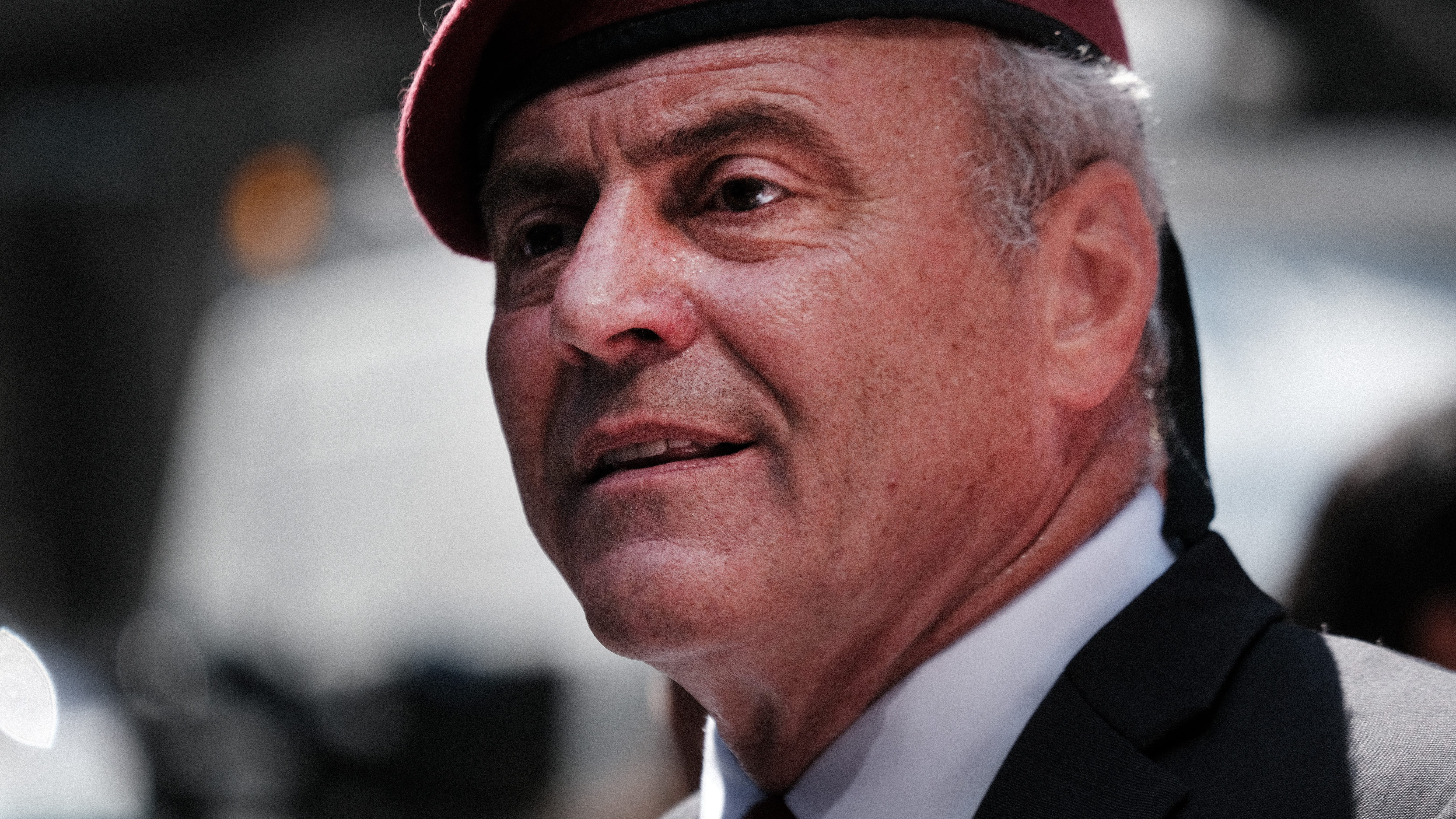 VIDEO: GOP mayoral hopeful Curtis Sliwa blocks 'mentally disturbed' man from harassing woman on Bronx street