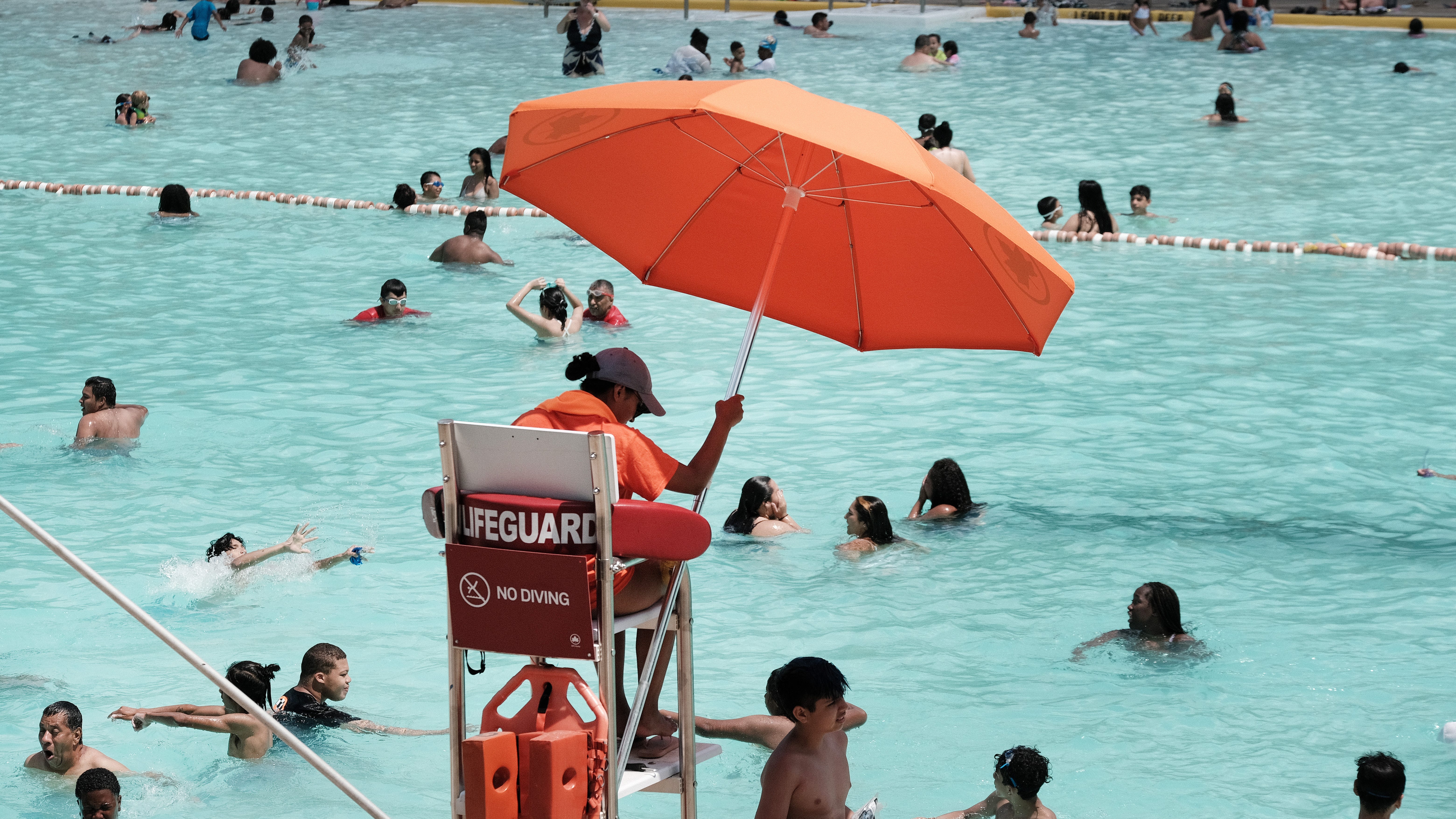 70-year-old grandmother returns to lifeguard chair as nationwide shortage persists