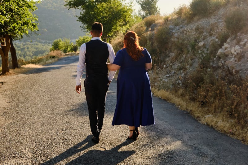 couple walking