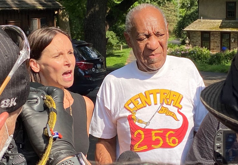 Bill Cosby with attorney.