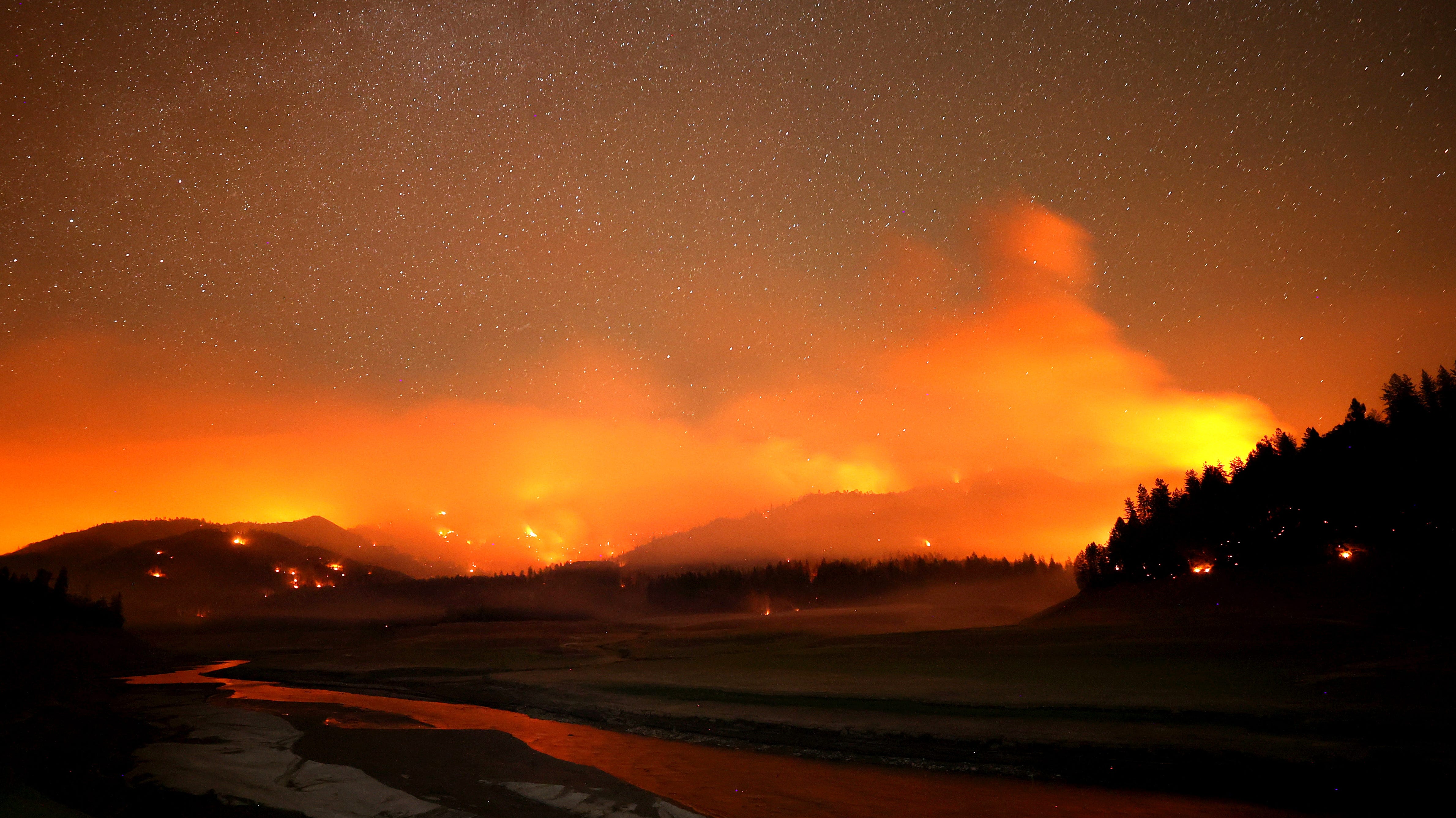 California wildfires still burn, but July 4 brings sigh of relief
