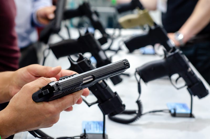 Guns at a store