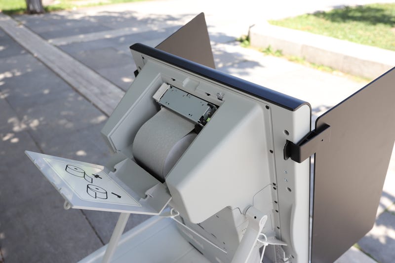 Elections officials have not said when the machines would be back up and running.