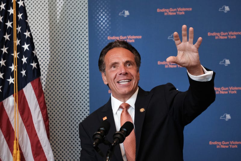 Then-Gov. Andrew Cuomo in New York City on July 6, 2021