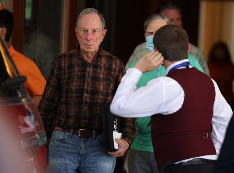 Michael Bloomberg in Sun Valley, Idaho, in July 2021