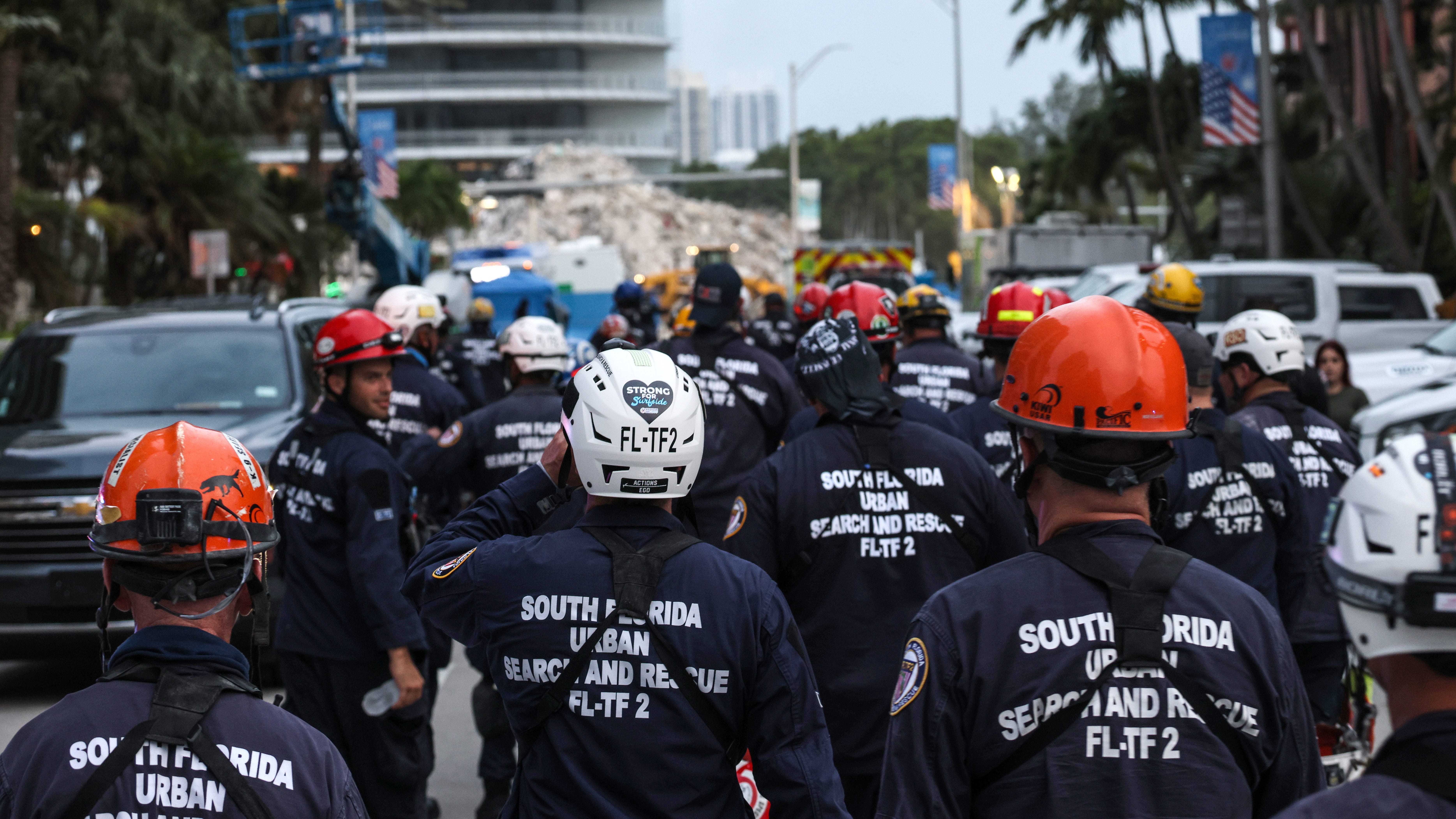 Teen survivor of Miami condo collapse meets first responders who pulled him from rubble