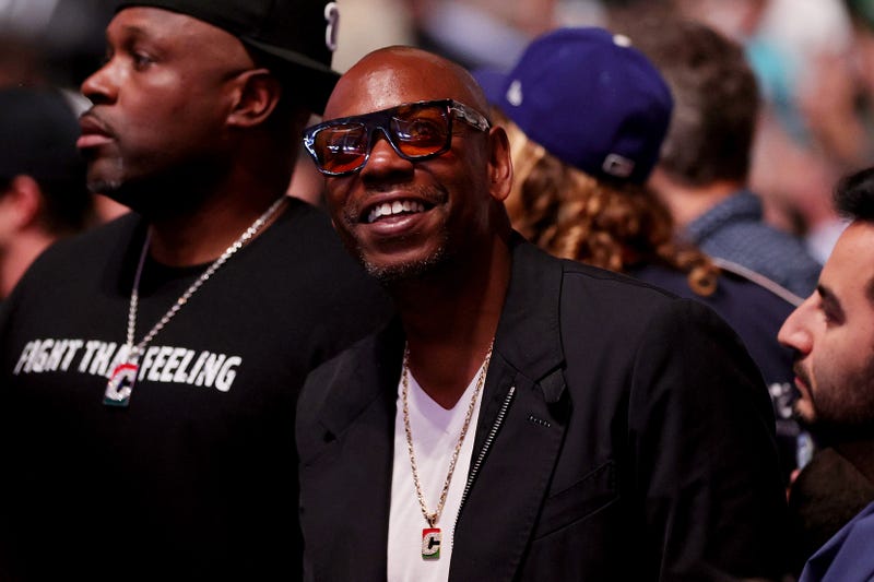 Dave Chappelle looks on during UFC 264: Poirier v McGregor 3 at T-Mobile Arena on July 10, 2021 in Las Vegas, Nevada.