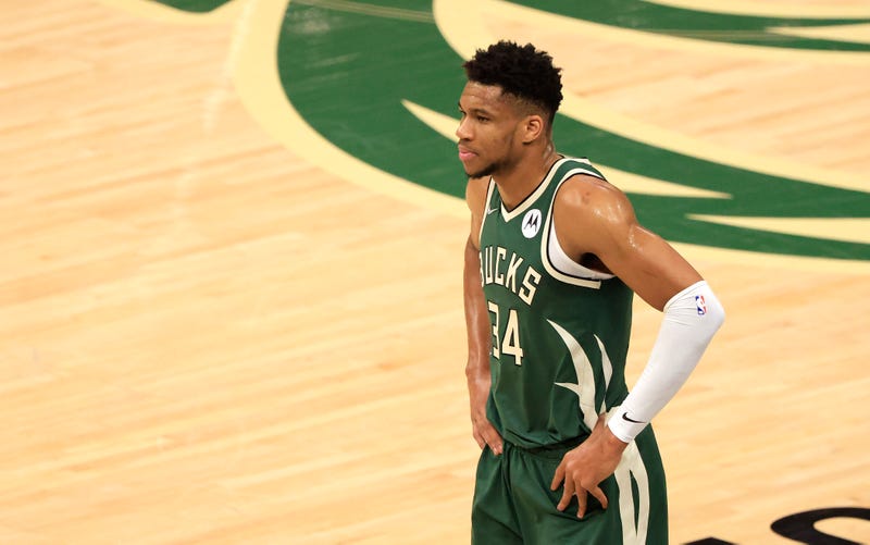 Bucks star Giannis Antetokounmpo.