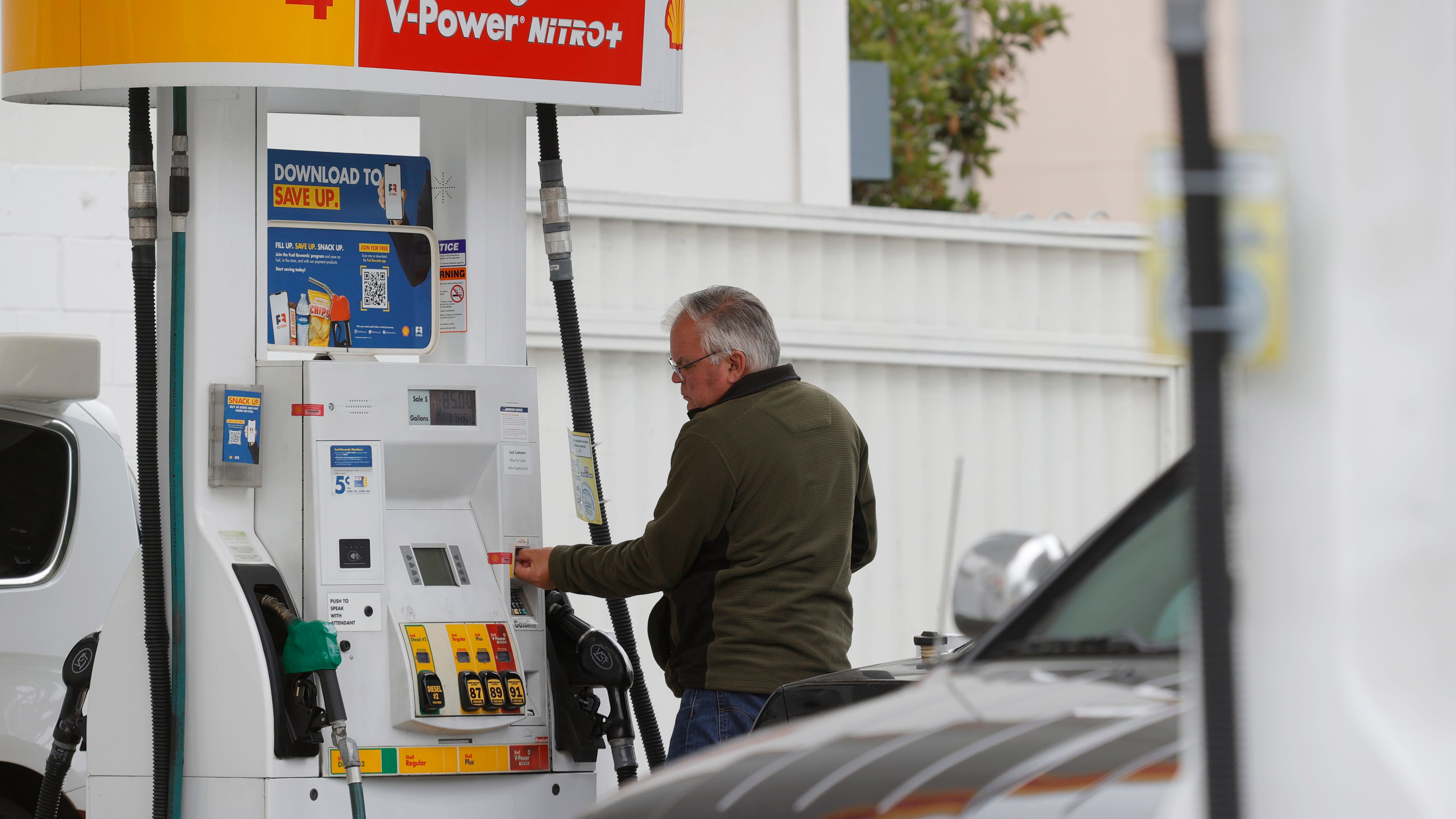 California gas prices surpass record-setting $5 per gallon