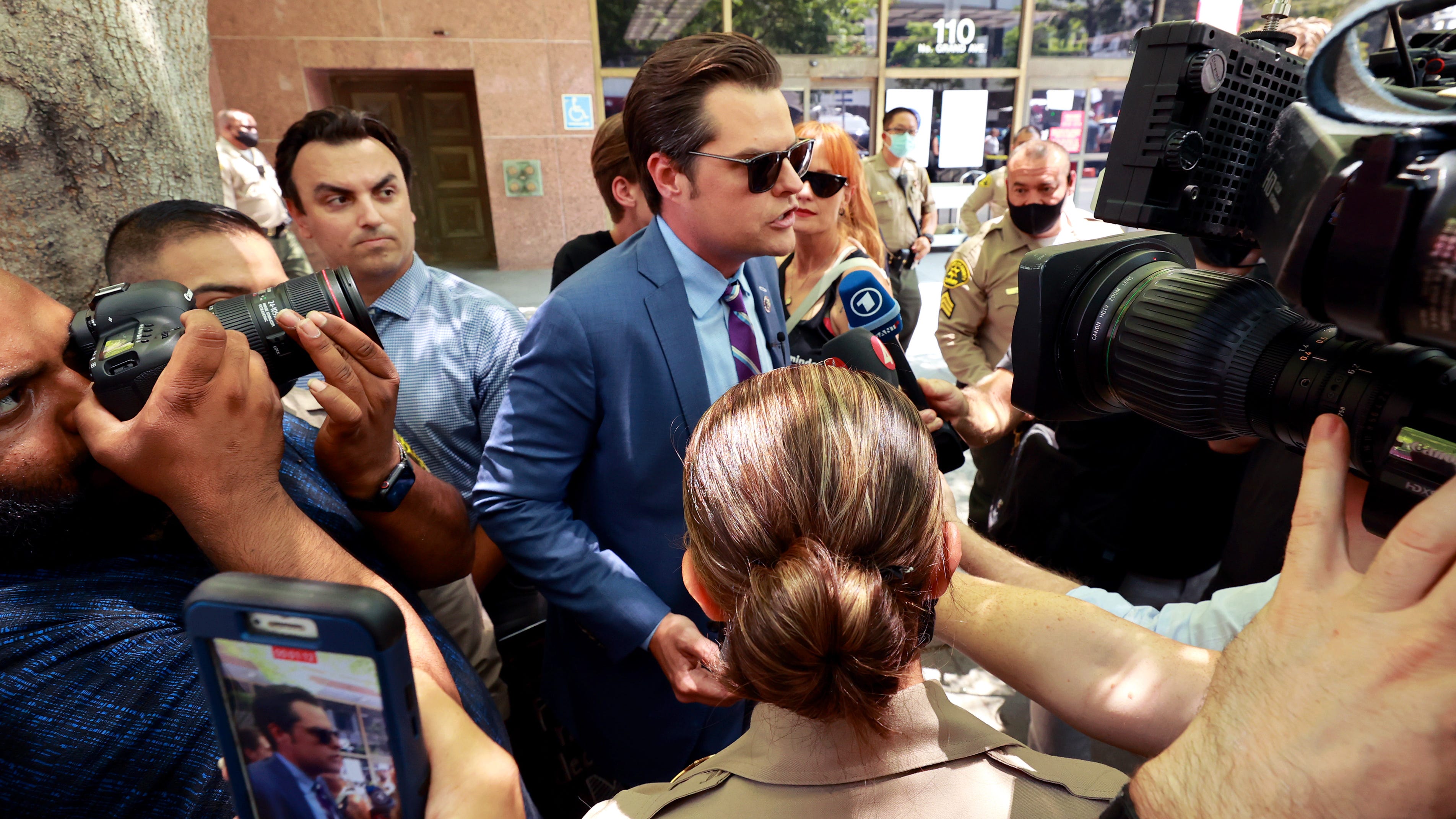 WATCH: Congressman Matt Gaetz speaks at 'Free Britney' rally, calls for federal end to her conservatorship