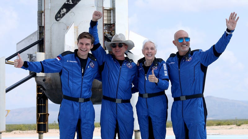 Blue Origin’s New Shepard crew