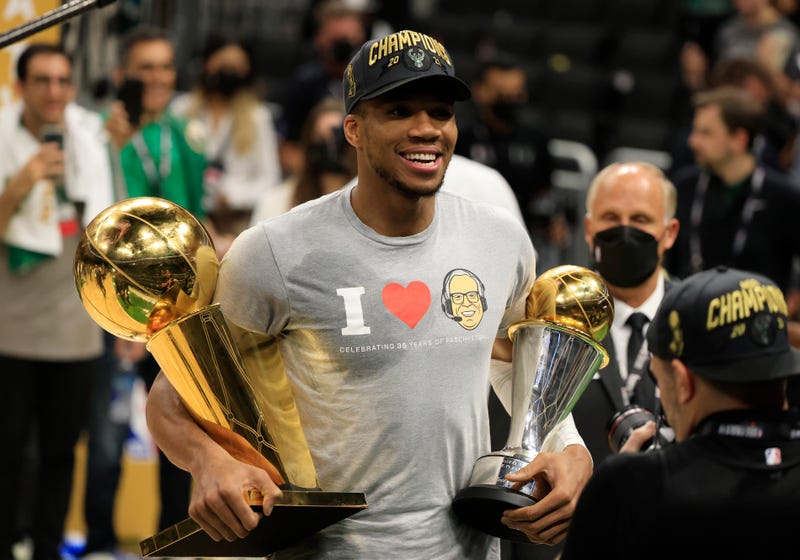 Bucks star Giannis Antetokounmpo.