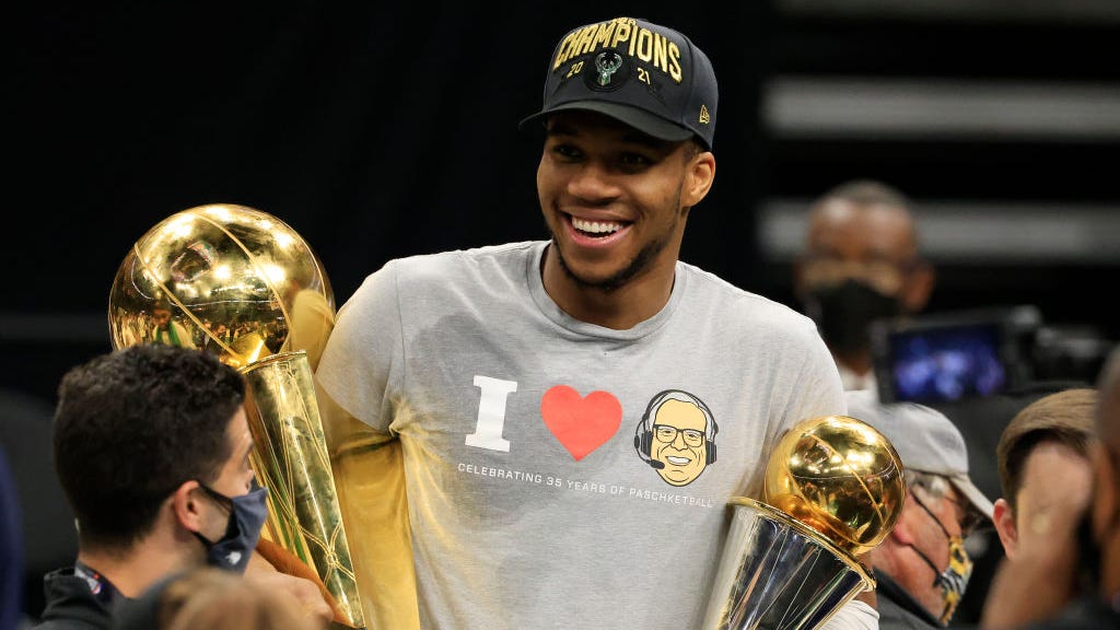 Giannis Antetokounmpo orders 50-piece Chick-fil-A nuggets after dropping 50 points to win Finals