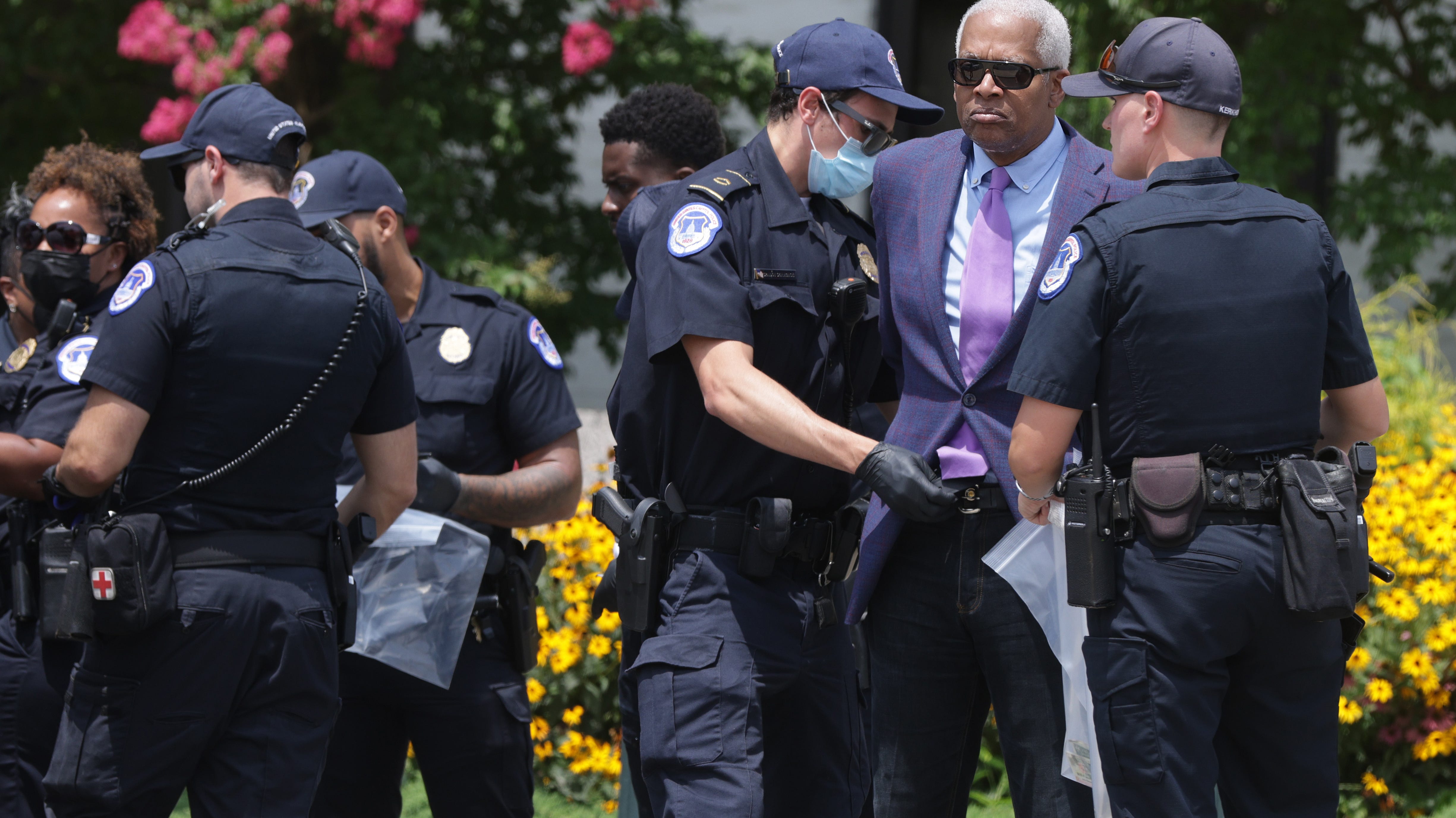 WATCH: Second Black Congressmember arrested protesting for voting rights