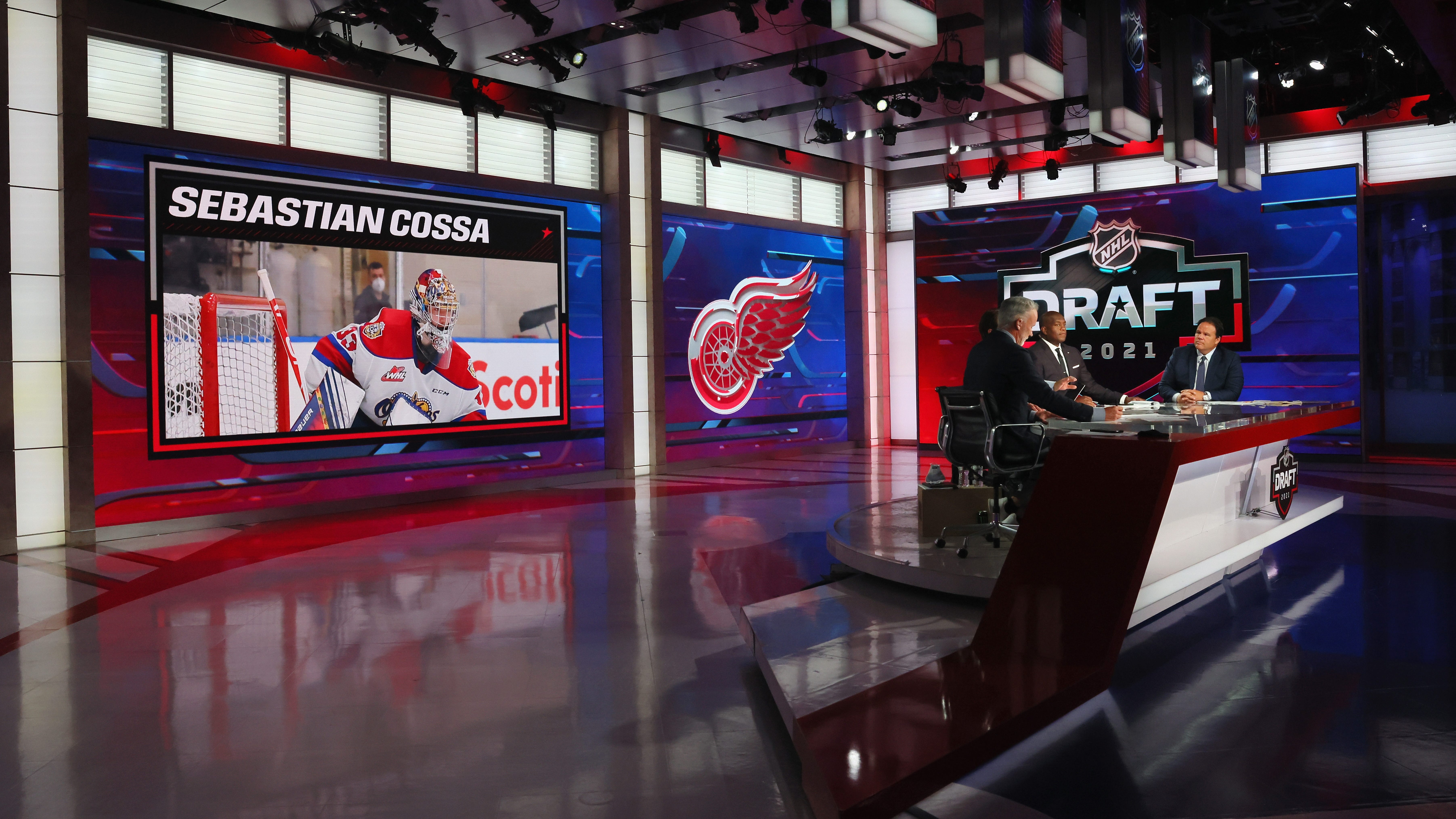 Red Wings' Sebastian Cossa getting taste of Detroit: "I want to stay here"