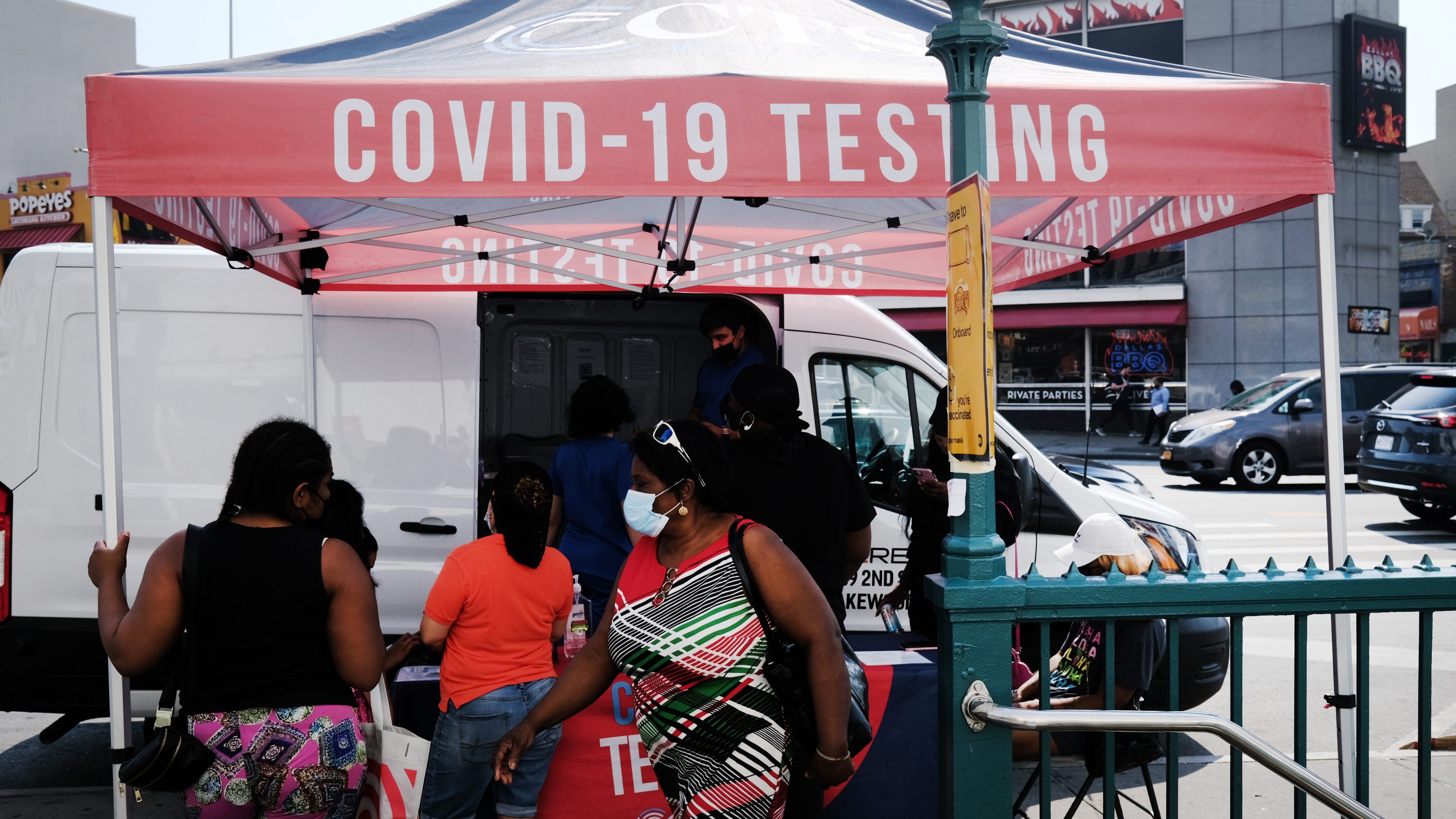 NY state reports over 3K new COVID cases, most since early May