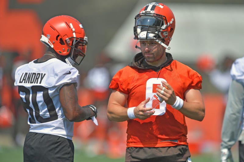 Jarvis Landry and Baker Mayfield