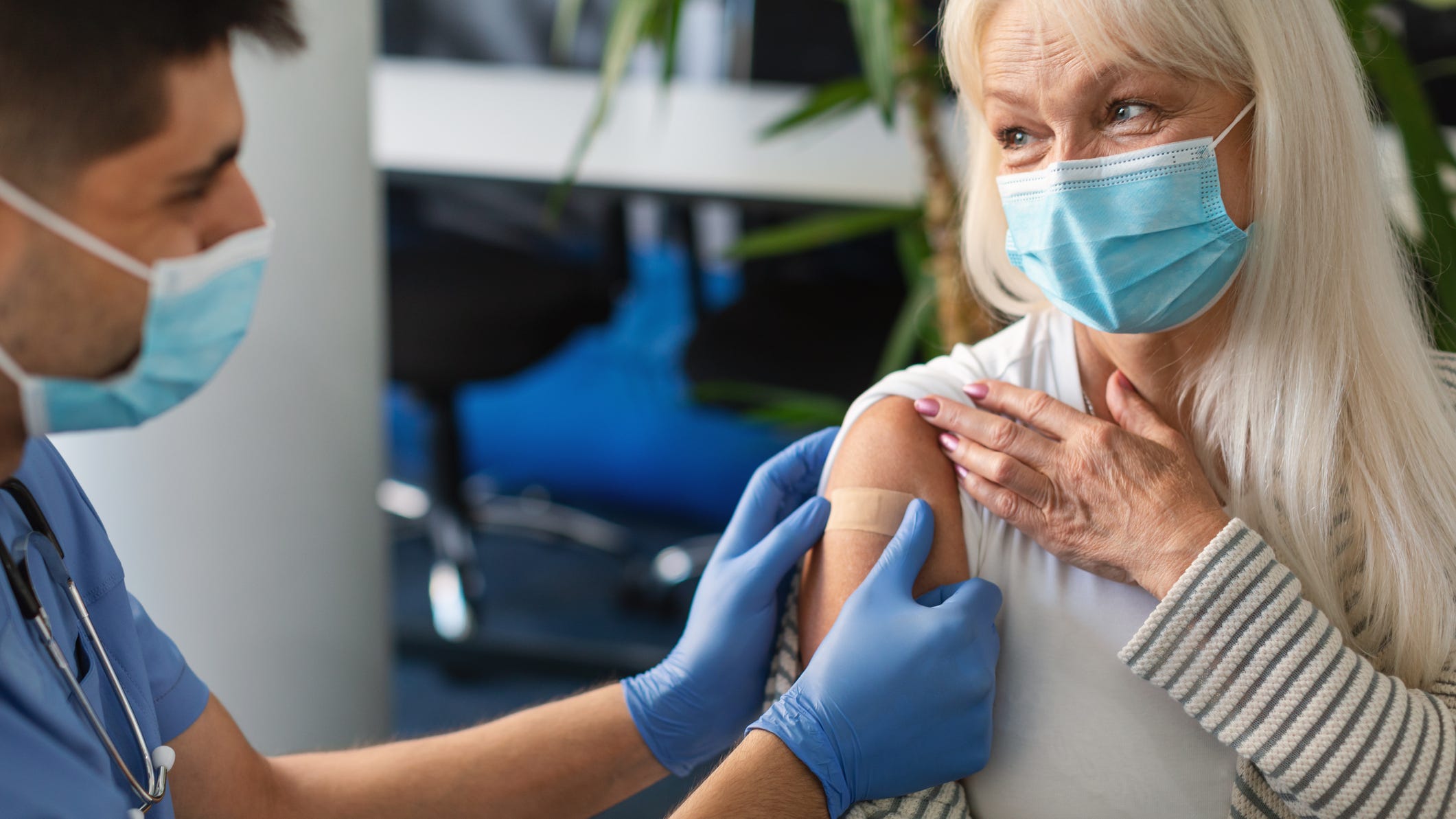 Unvaxxed seniors 50x more likely to be hospitalized, CDC says