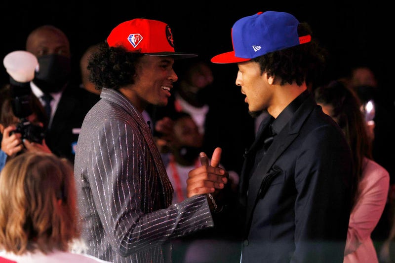 Jalen Green and Cade Cunningham