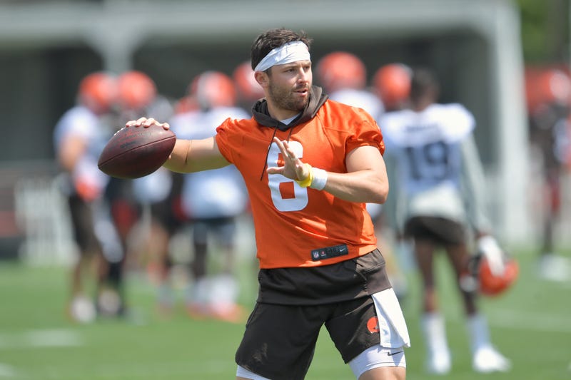Browns quarterback Baker Mayfield.