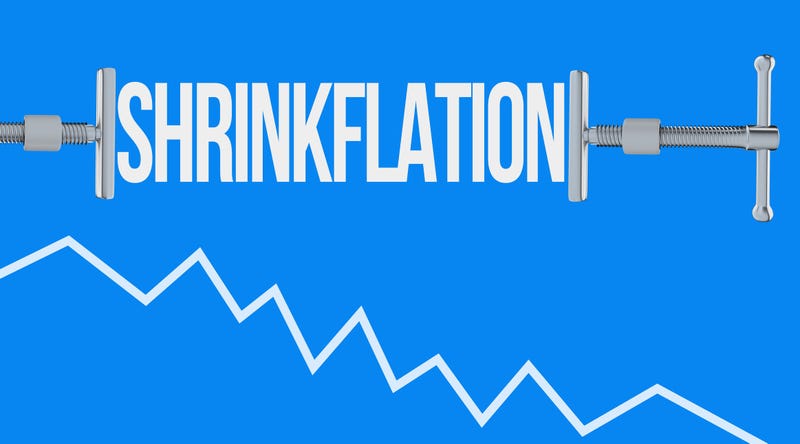 Shrinkflation... the mostly invisible inflation