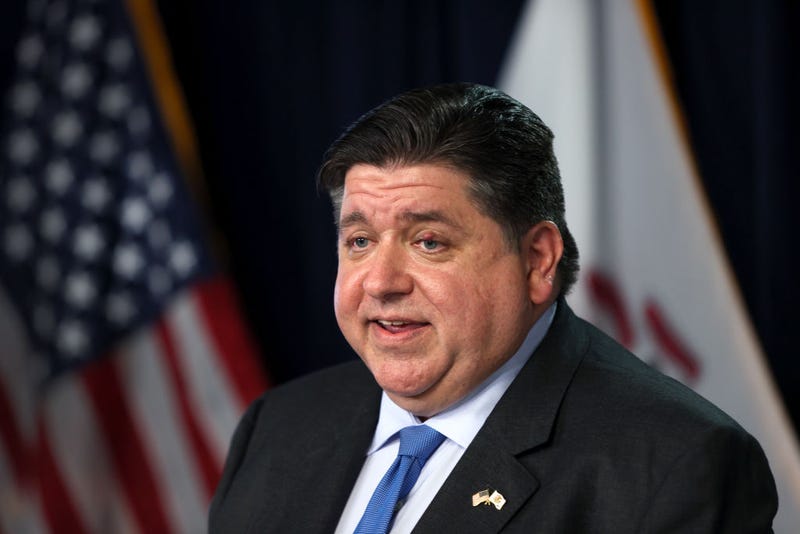Citing substantial spread of the Covid-19 virus across the state, Illinois Governor J.B. Pritzker announces a statewide mandate requiring masks be worn in all Illinois public schools, preschool through high school, on August 04, 2021 in Chicago, Illinois. Masks will also be required in all long-term care facilities and vaccinations will be required for all state employees at congregate facilities