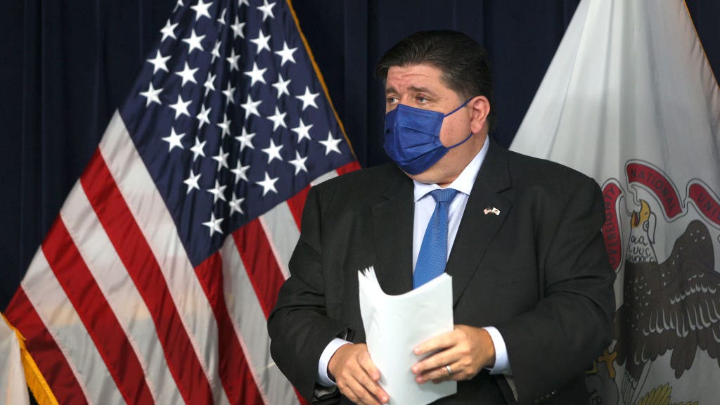 Pritzker defends his new mask mandate as a response to Delta variant