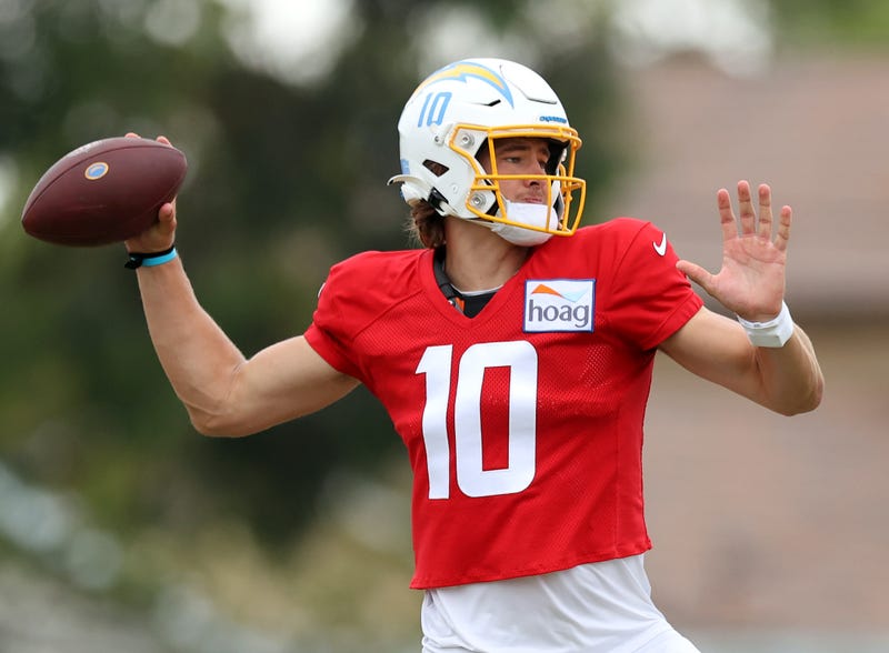 Chargers quarterback Justin Herbert.