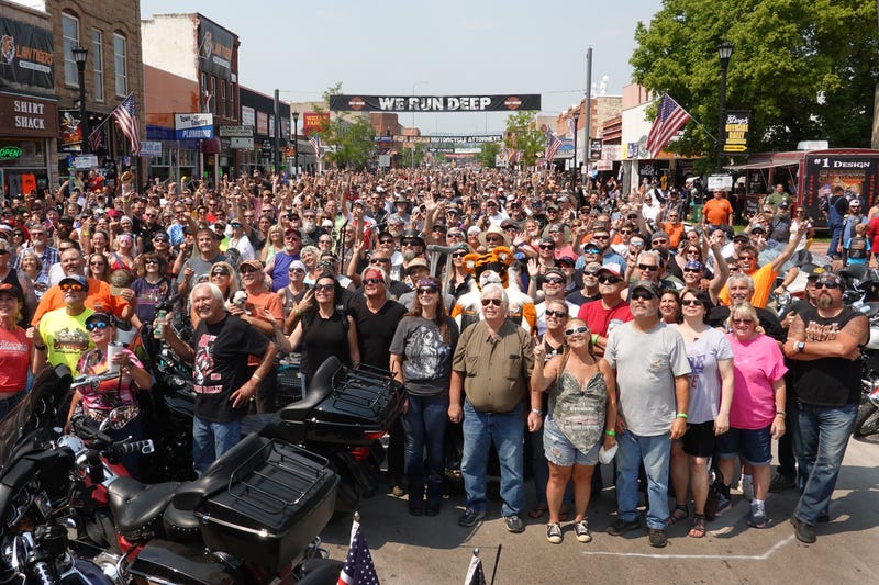Big crowd at Sturgis