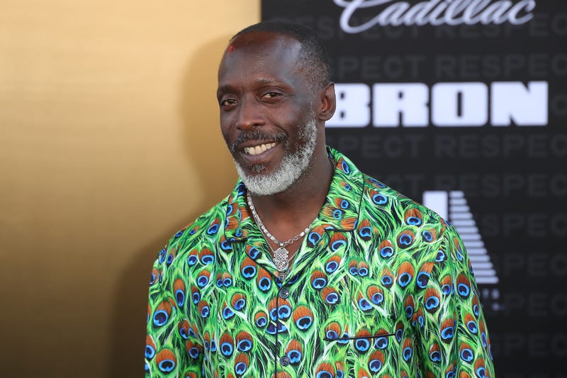 Michael K. Williams attends the Los Angeles Premiere Of MGM's "Respect" at Regency Village Theatre on August 08, 2021 in Los Angeles, California.