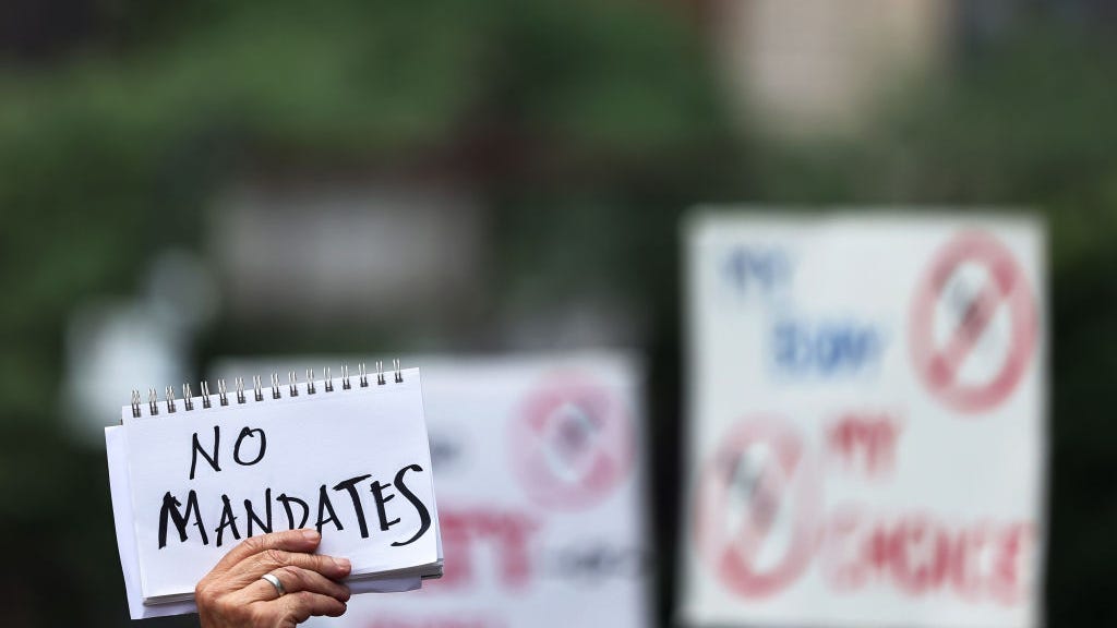 New York eyes nixed COVID-19 vaccine rule for health workers