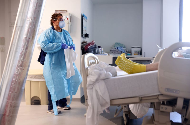 COVID patient in ICU