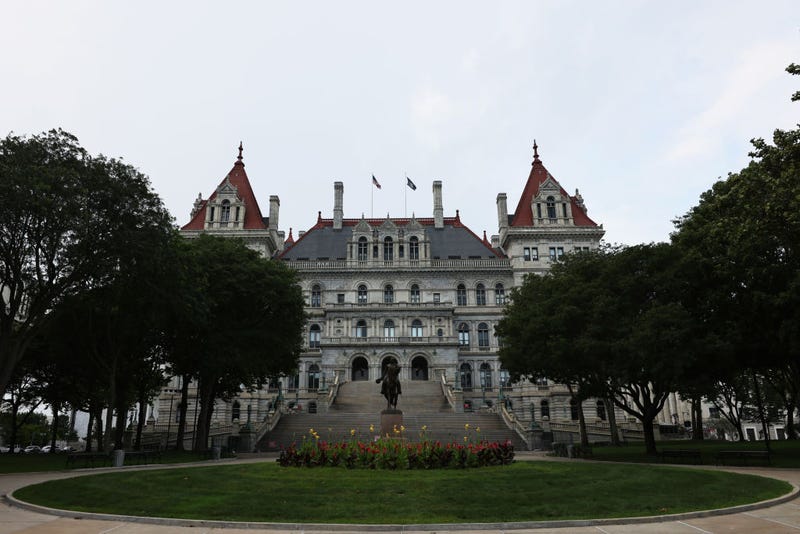 The New York State Capitol is seen on August 11, 2021 in Albany, New York.