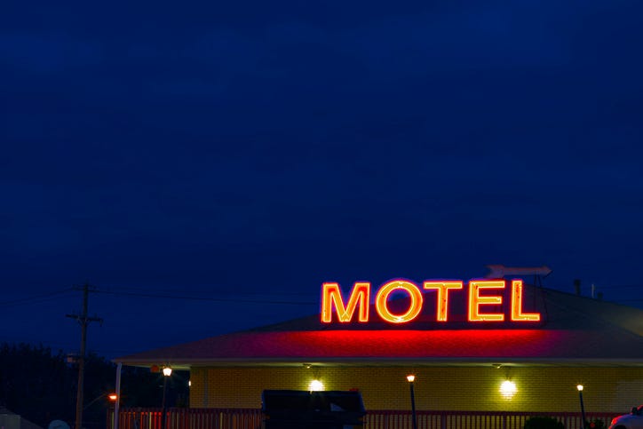 motel sign