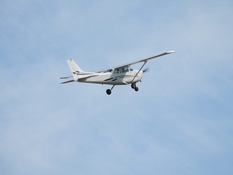 Cessna airplane. Stock photo. 