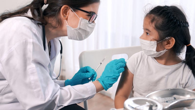Contra Costa County has begun opening up vaccinations for kids ages 5-11.