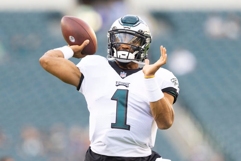 Philadelphia Eagles quarterback Jalen Hurts.