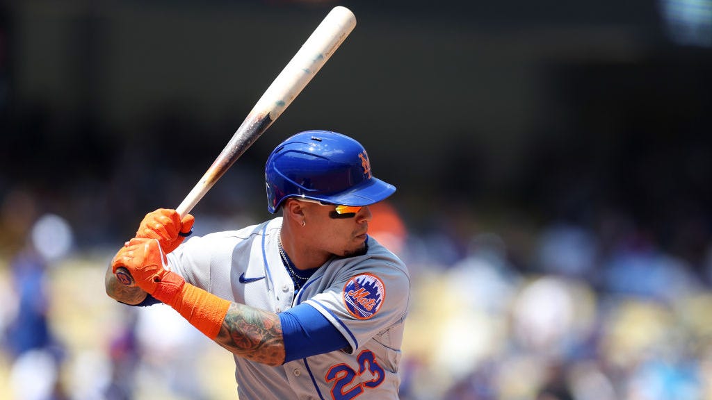 Javier Baez completely fooled by pitch, roasted on Twitter for awful swing-and-miss