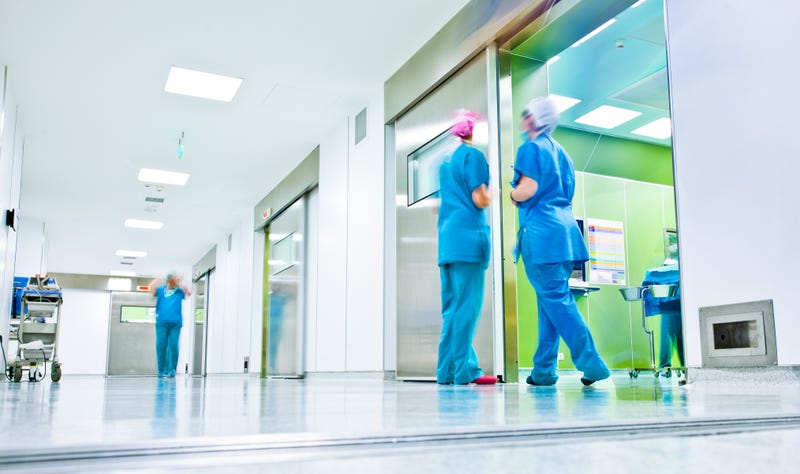 Nurses in a hospital