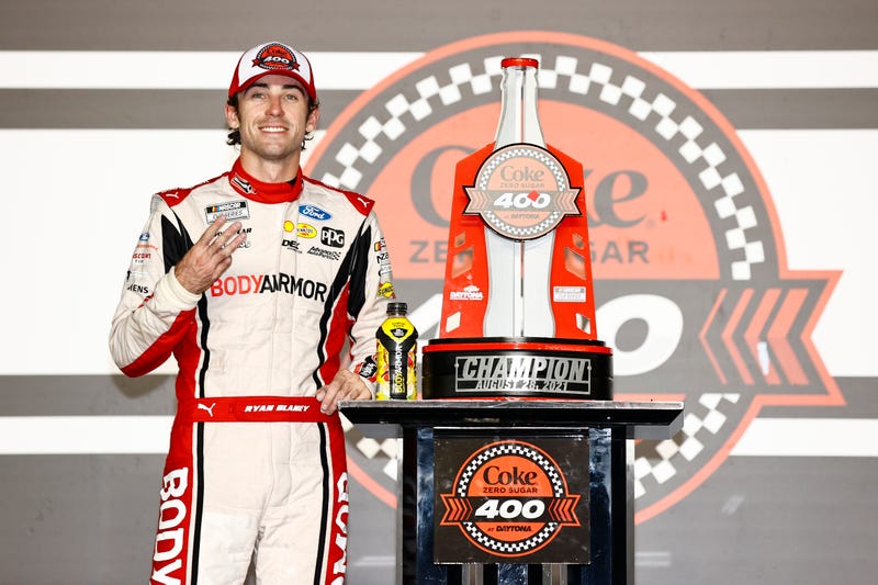 NASCAR driver Kevin Blaney.