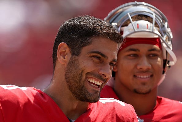 Jimmy Garoppolo, Trey Lance