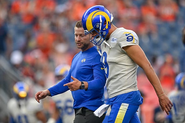 Sean McVay, Matthew Stafford