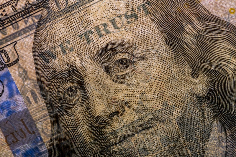 $100 stock photo 